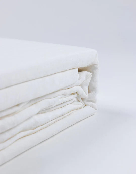 Salt Living Linen Sheet Set WHITE QUEEN