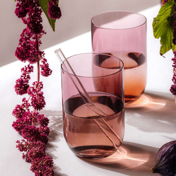 Highball Grape300 ml, Crystal Glass x2