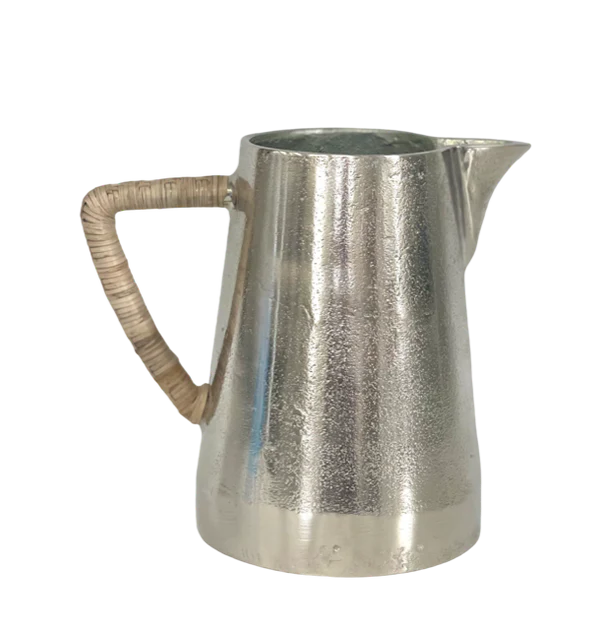 ALuminium Jug Rattan Handle