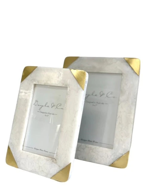 Alabaster Resin Frame