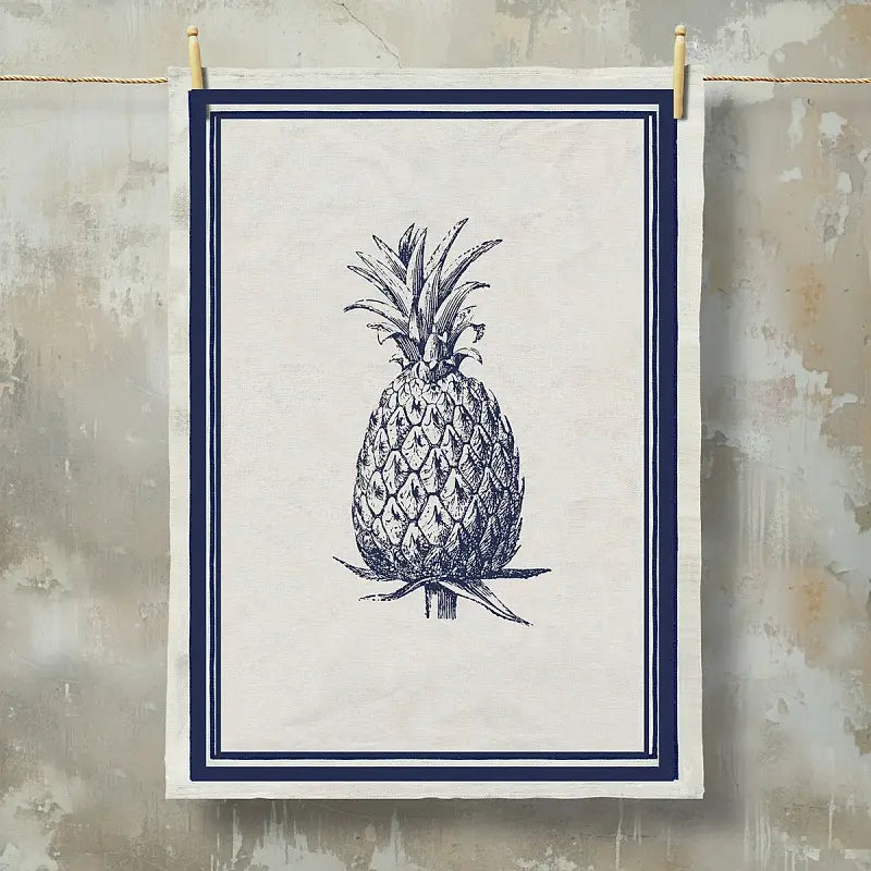 Grainsack Botanic Tea Towel-Pineapple