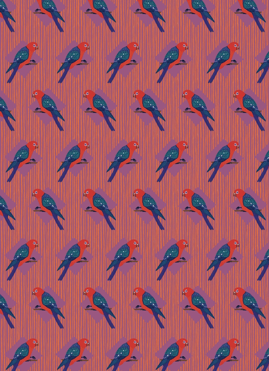 Birds & Bugs Wrapping Paper Book