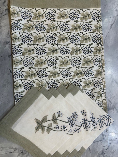 Juniper Placemat and Napkin Set X 6
