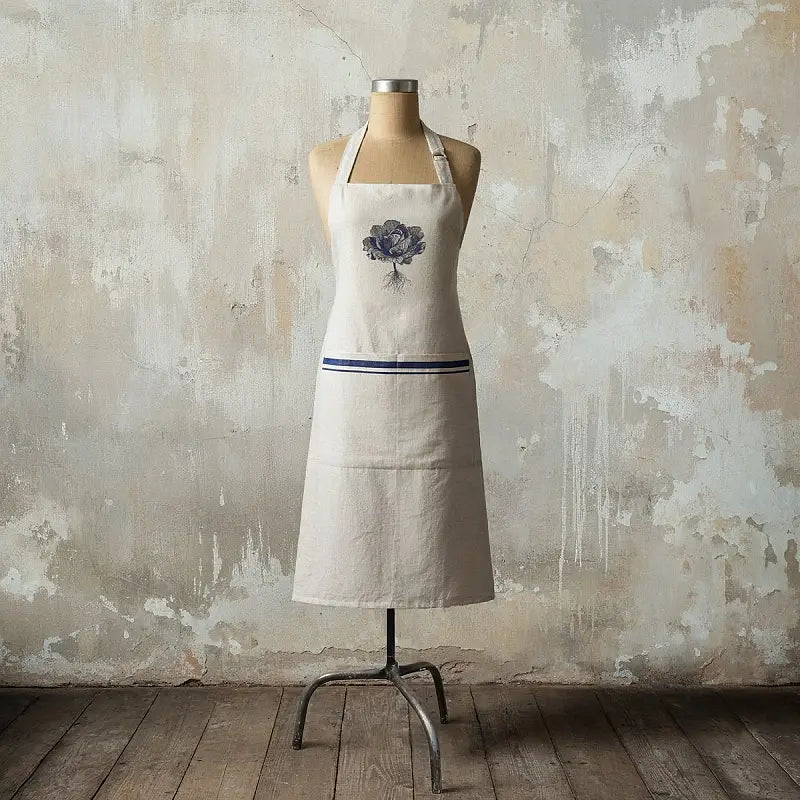 Grainsack Botanic Apron- Cabbage