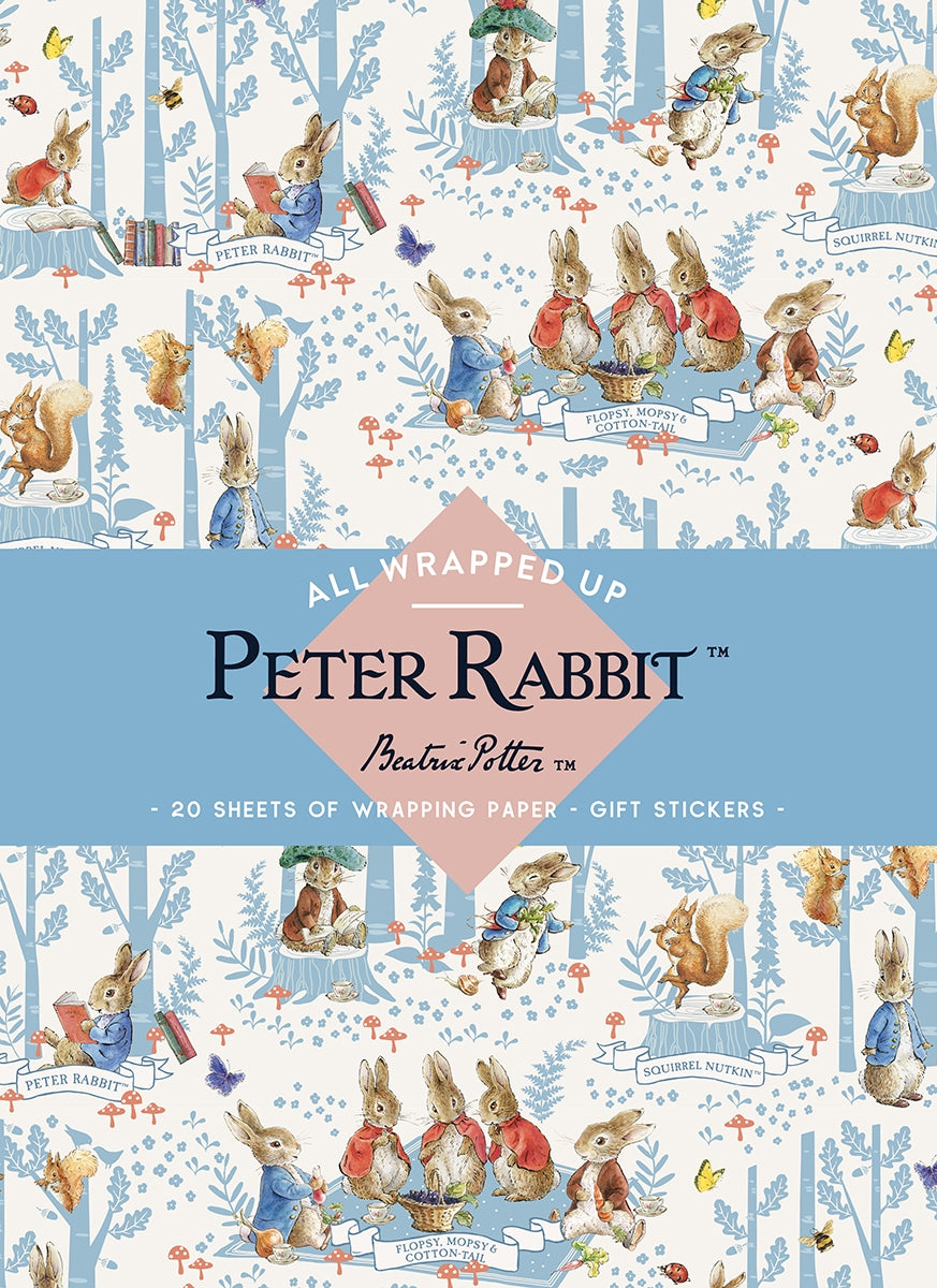 Peter Rabbit Wrapping Paper Book