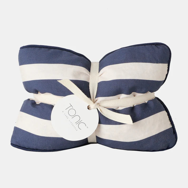 Heat Pillow - Classic Navy Stripe