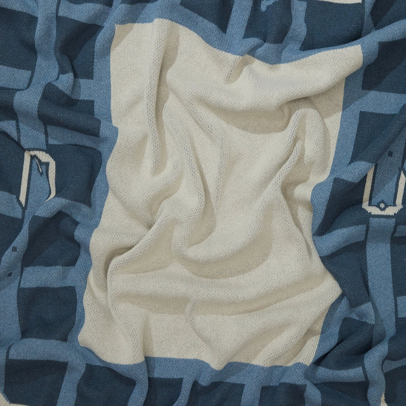Throw Blanket Equestrian Lattice