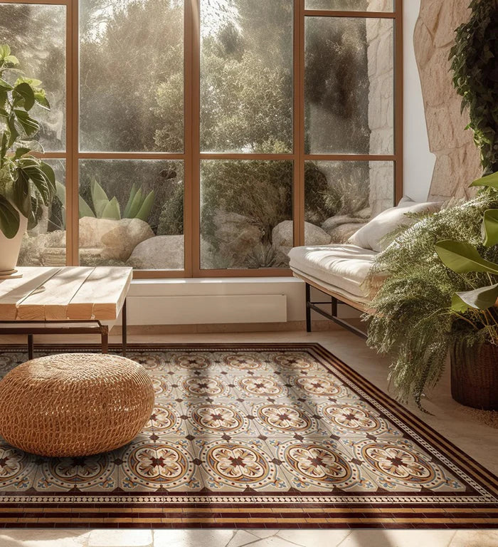 BEIJA FLOR - ROME Vinyl Floor Mat 120X195cm