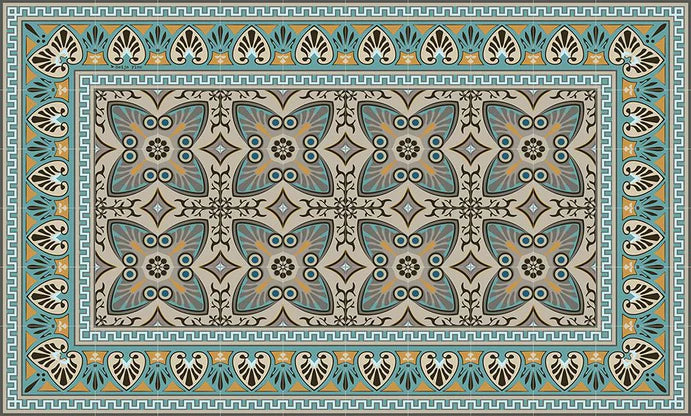 BEIJA FLOR- Bella Turquoise vinyl mat