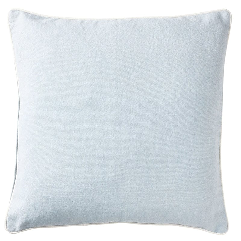 Sky Blue Canvas Cushion 50x50cm