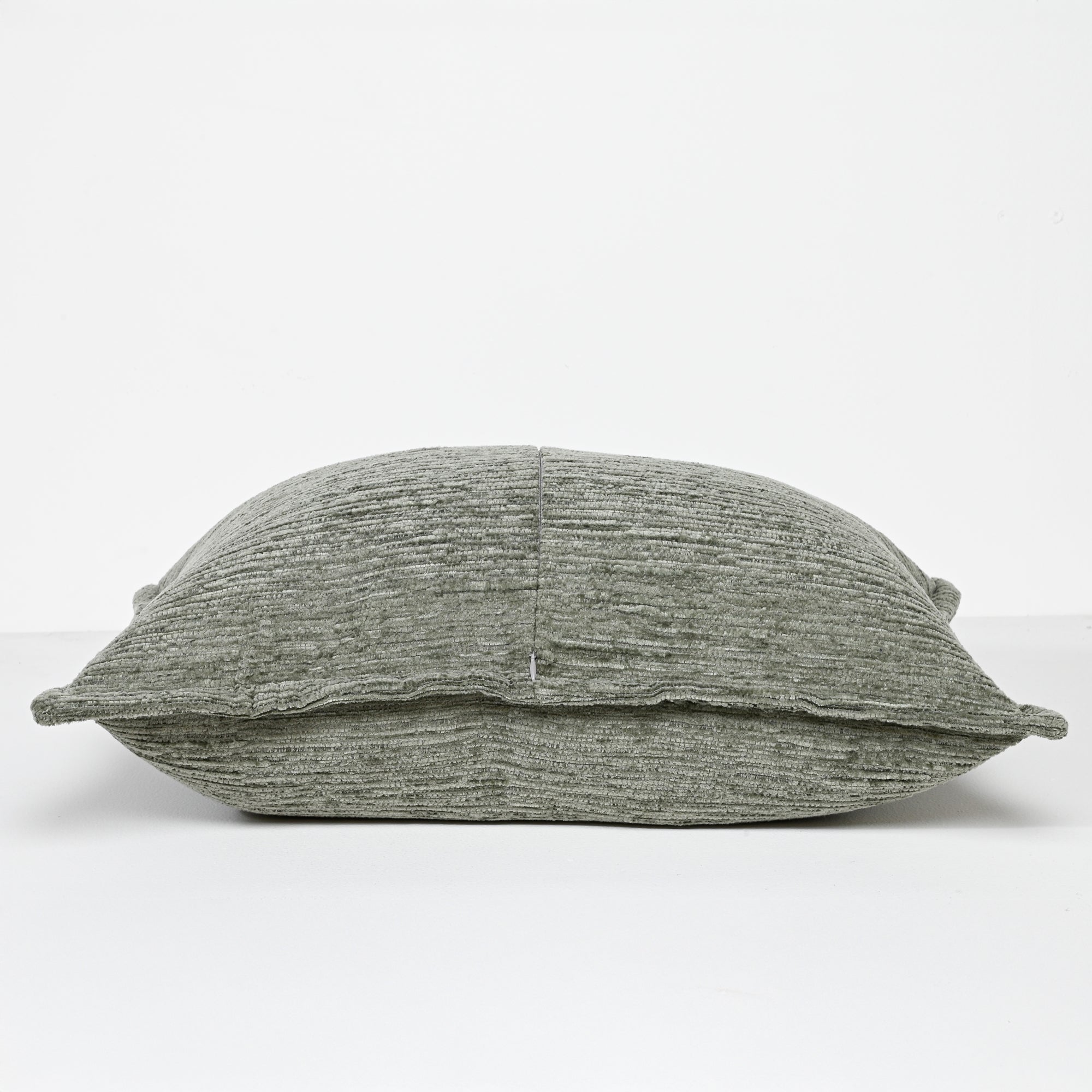 Ruffled Sage Cushion - Square