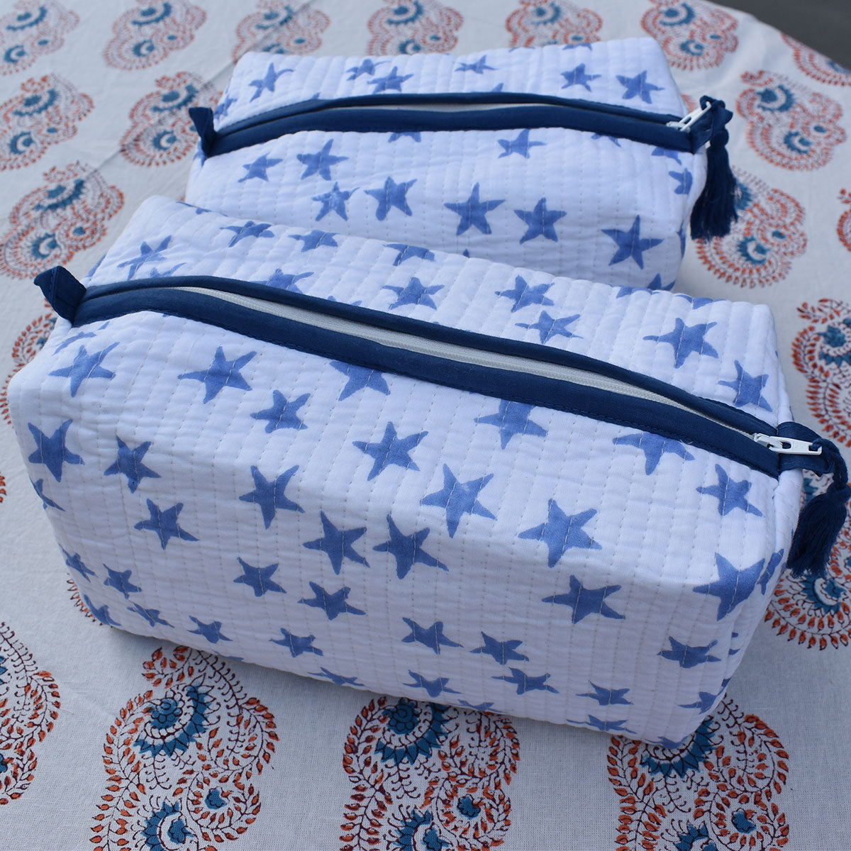 Cosmetic Bag Blue Star