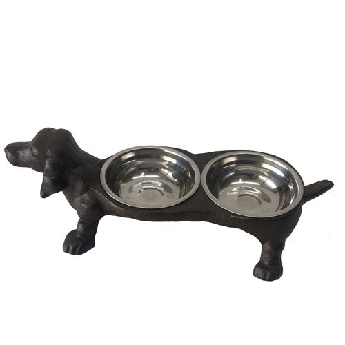Dachshund Double Pet Bowl