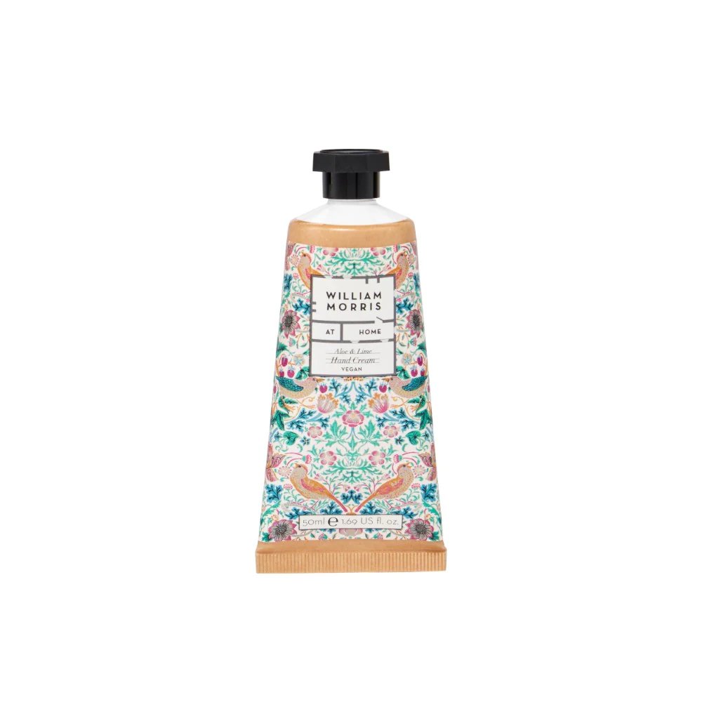 WILLIAM MORRIS AT HOME ALOE & LIME HAND CREAM l (Strawberry Thief)