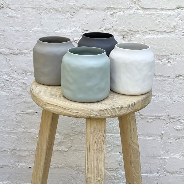 Kitchen Pot Flax 18cm