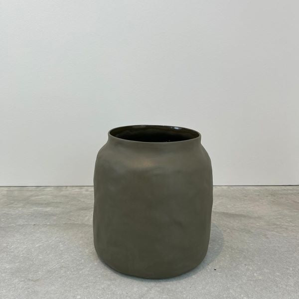 Kitchen Pot Flax 18cm