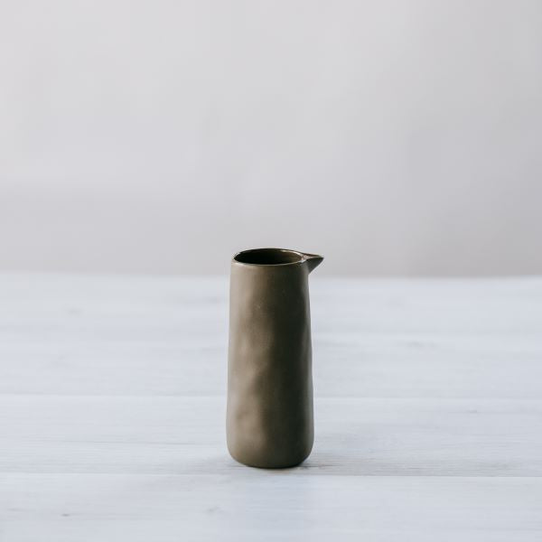 Jug No Handle Flax 13cm