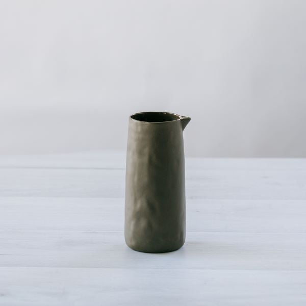 Jug No Handle Flax 19cm