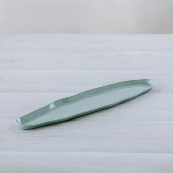 Serving Tray Oval Flax