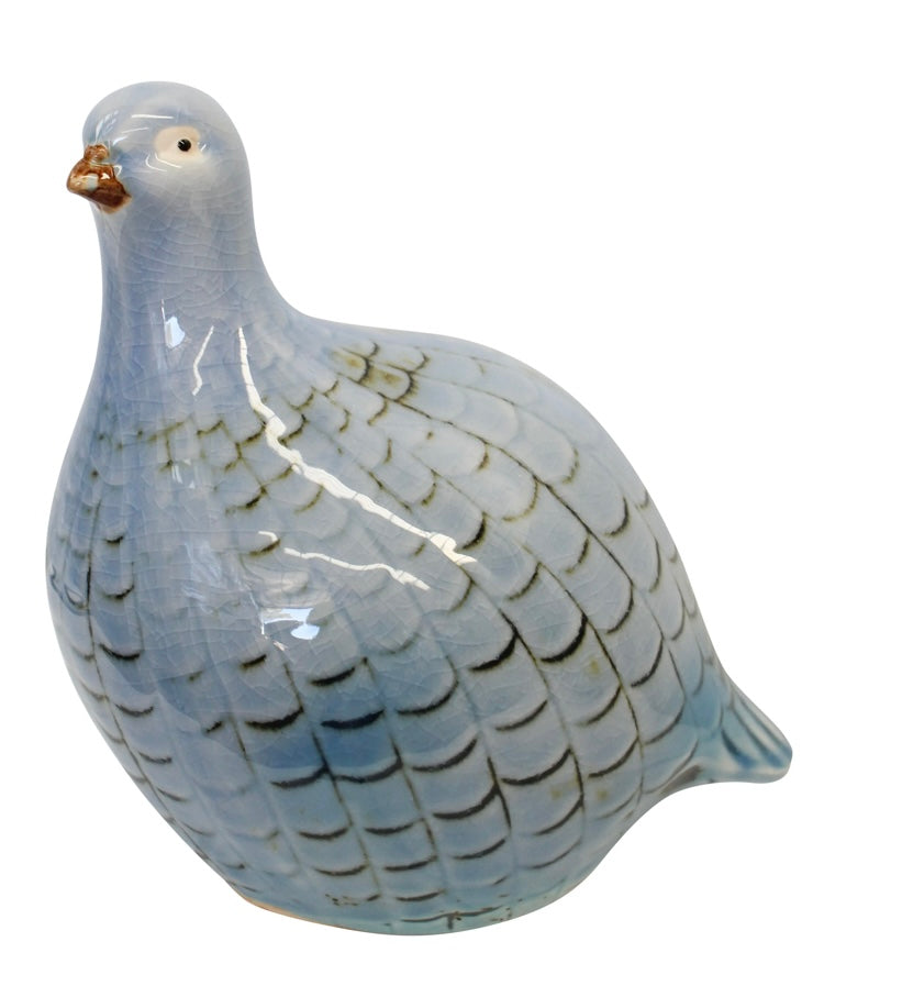 Guinea Fowl Soft Blue Upright