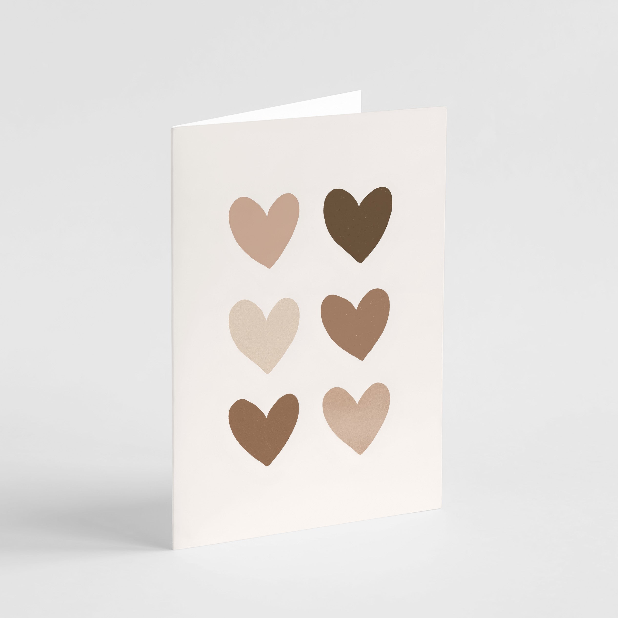 Mini Card : Boho Hearts
