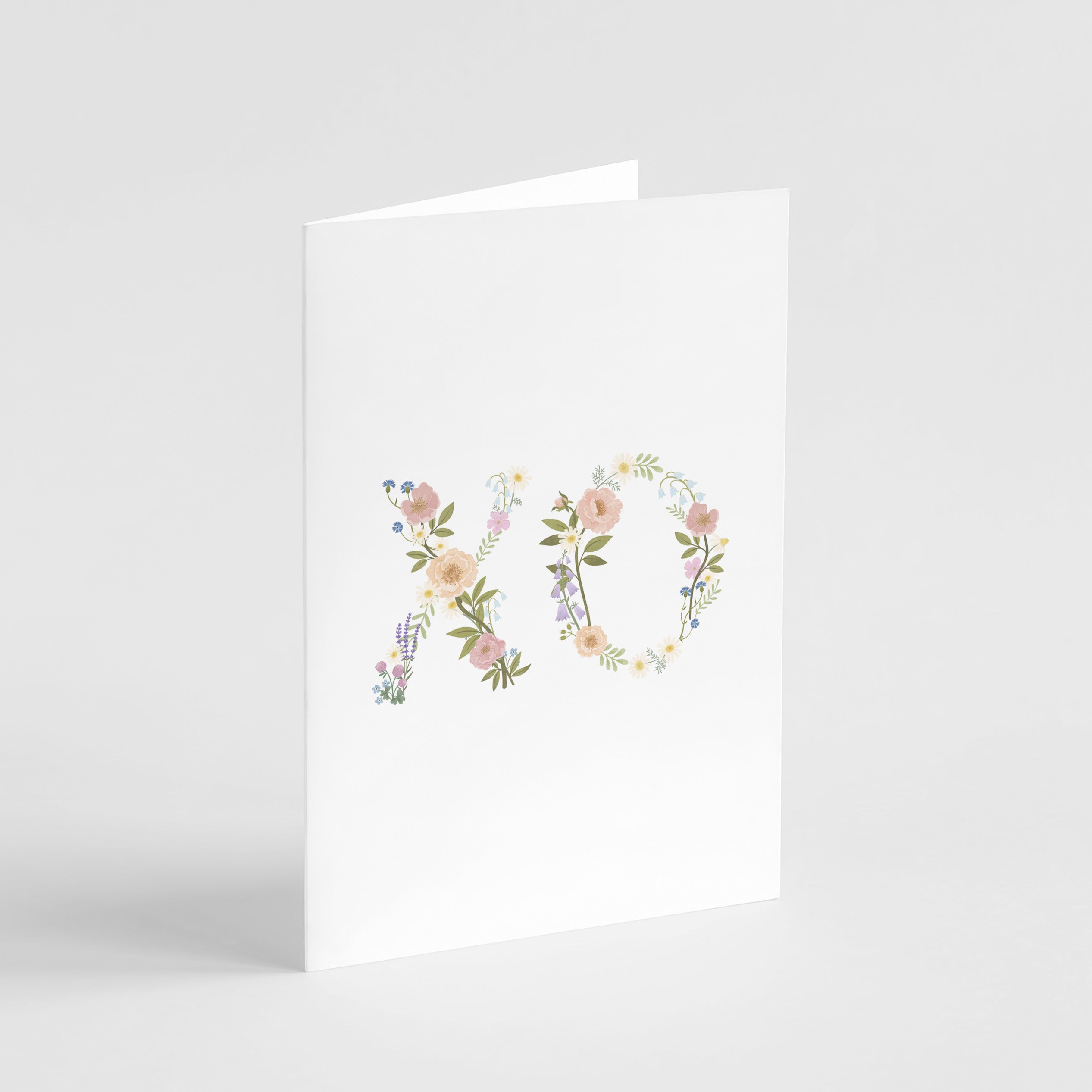 Mini Card : Floral XO