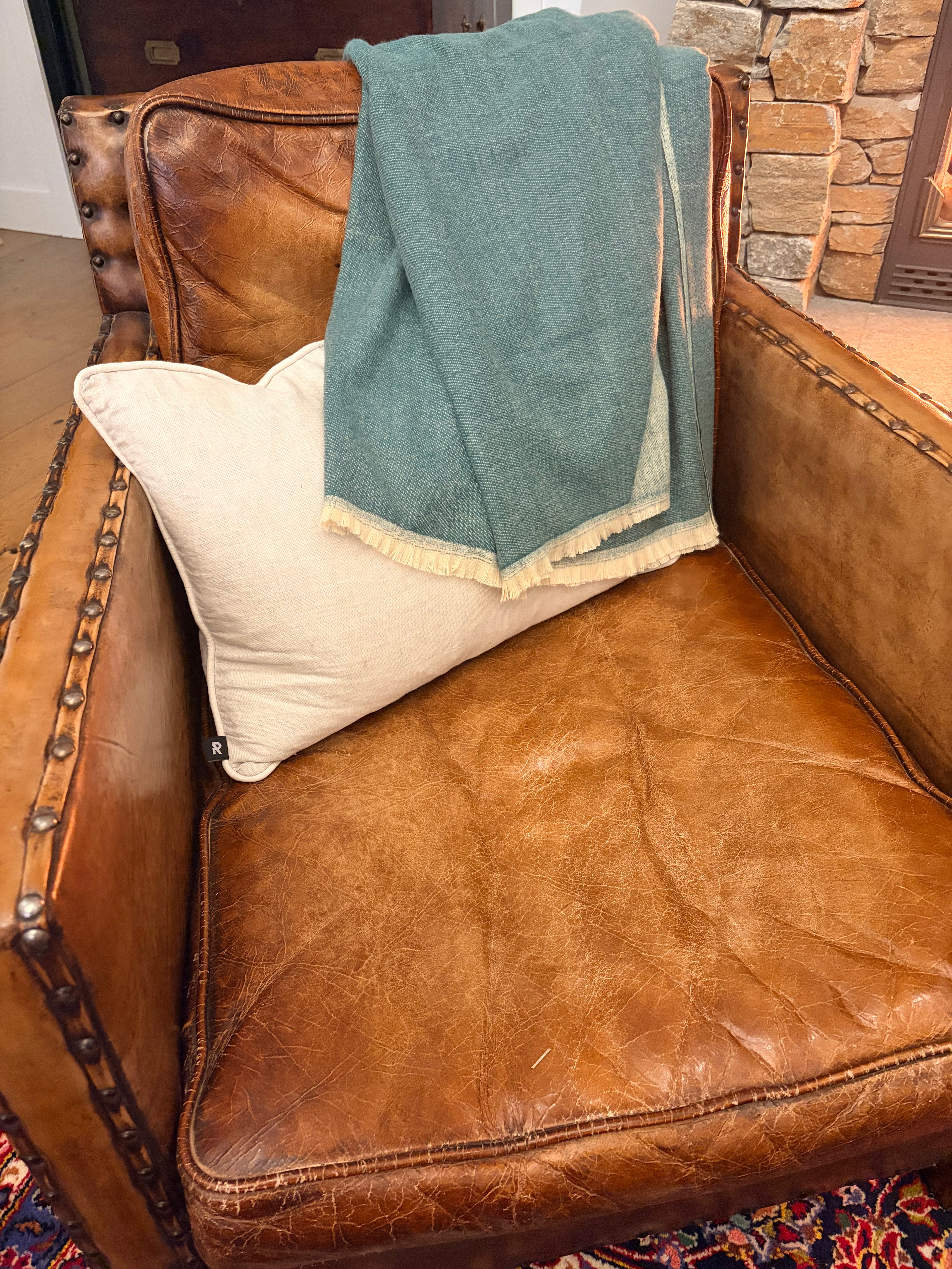 Throw Cashmere Two-Tone XL