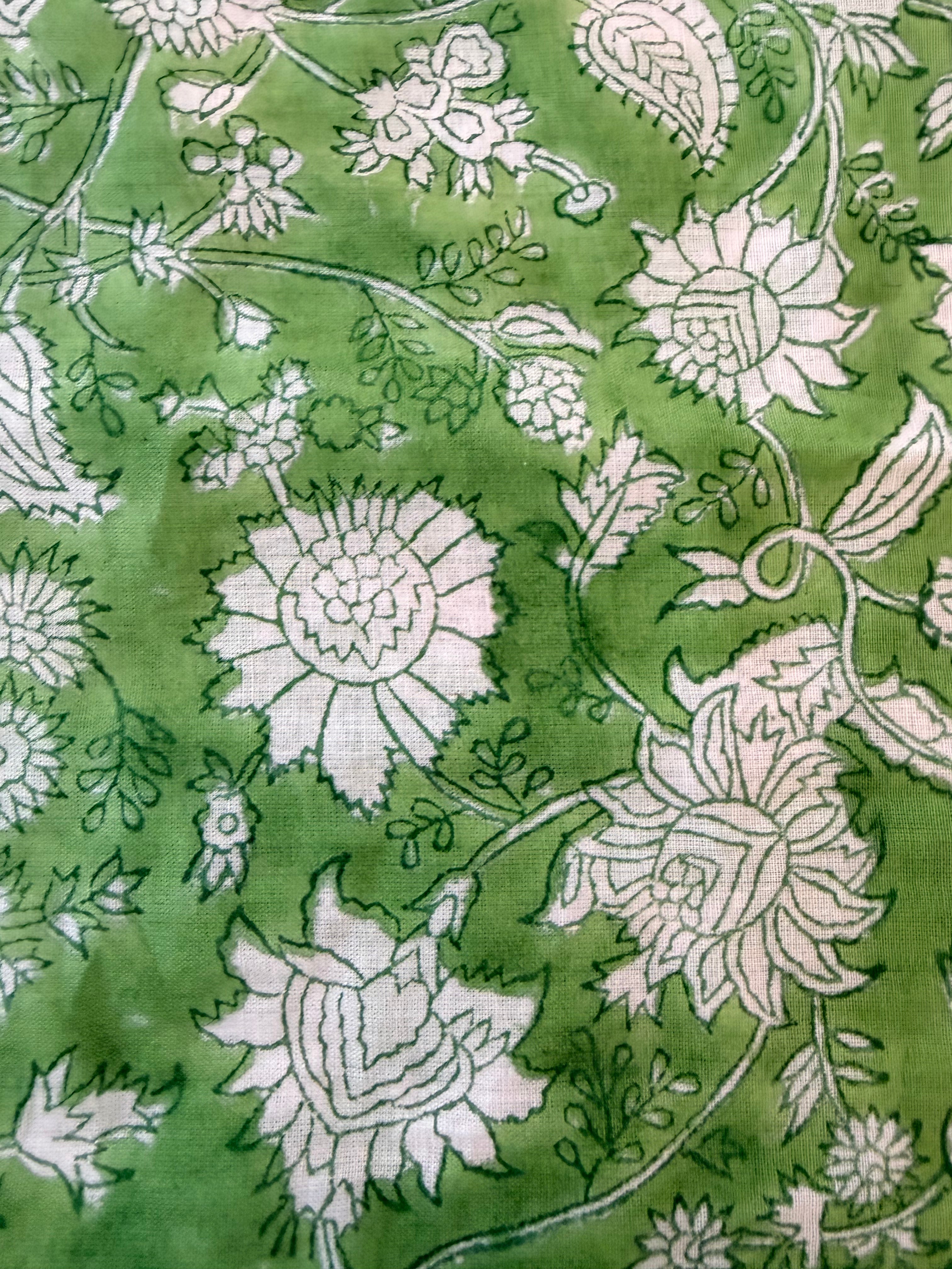 Slumber Pants Green Paisley