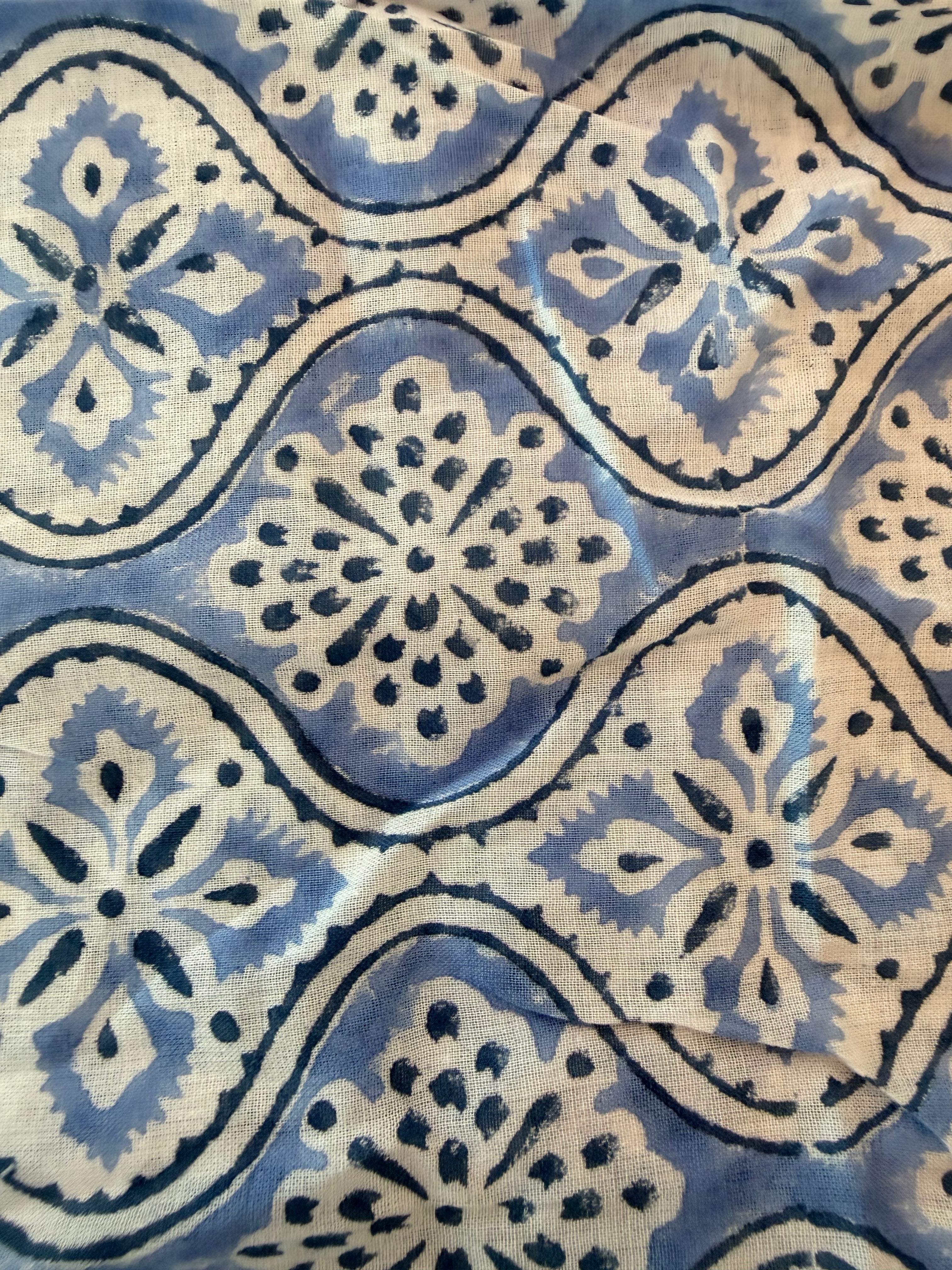 Slumber Pants Blue Block