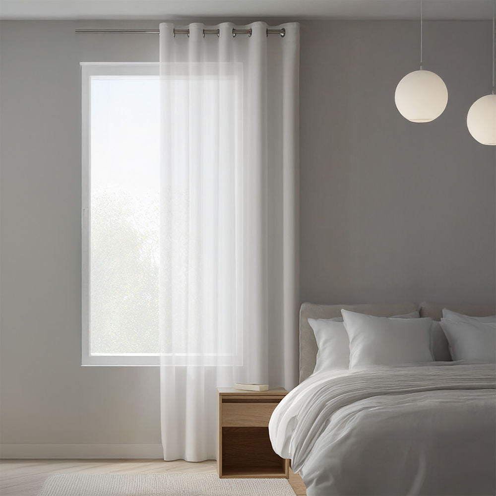 Zephyr Eyelet Sheer Curtain