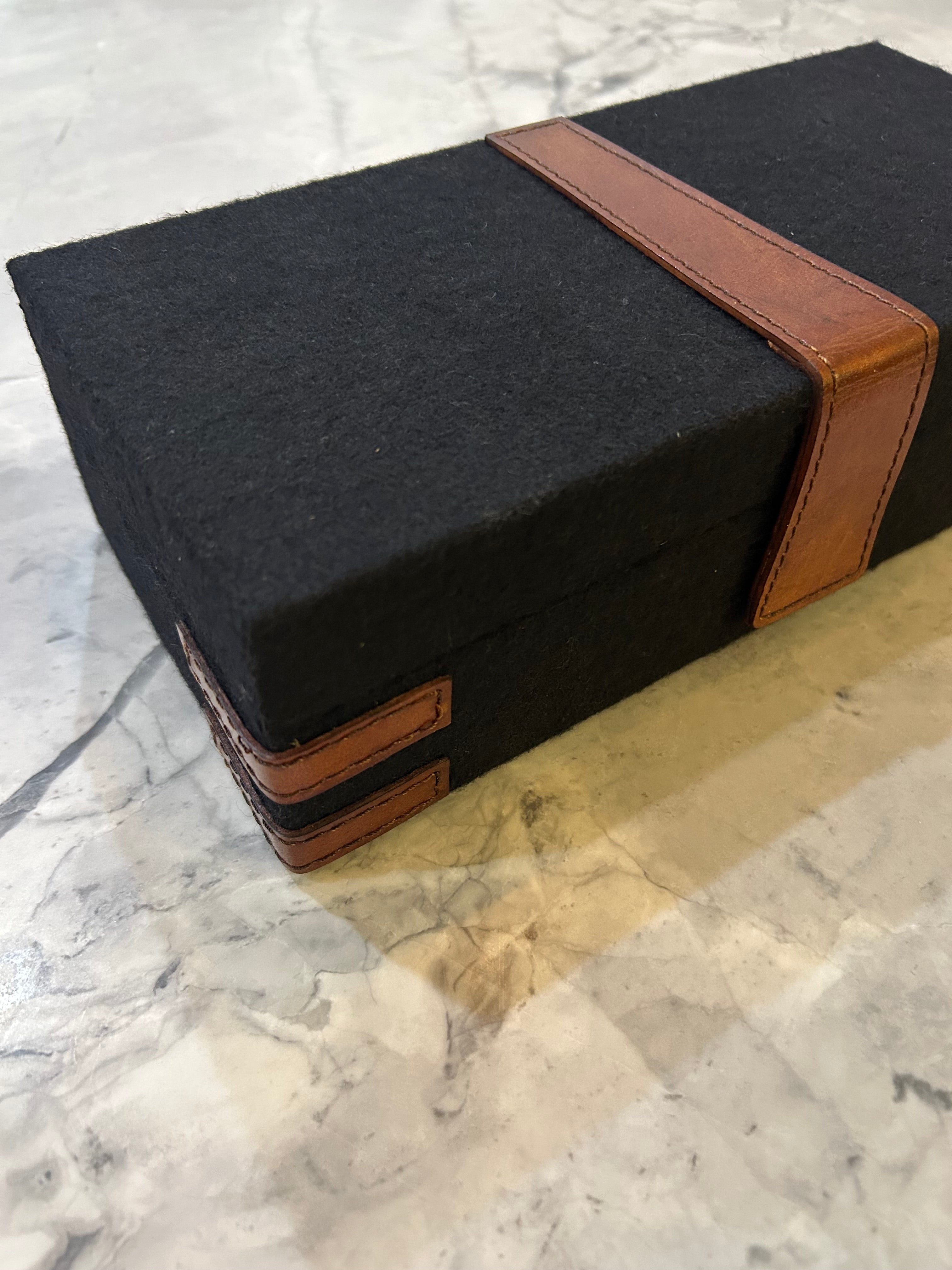 Scottie Gentleman's Felt Box