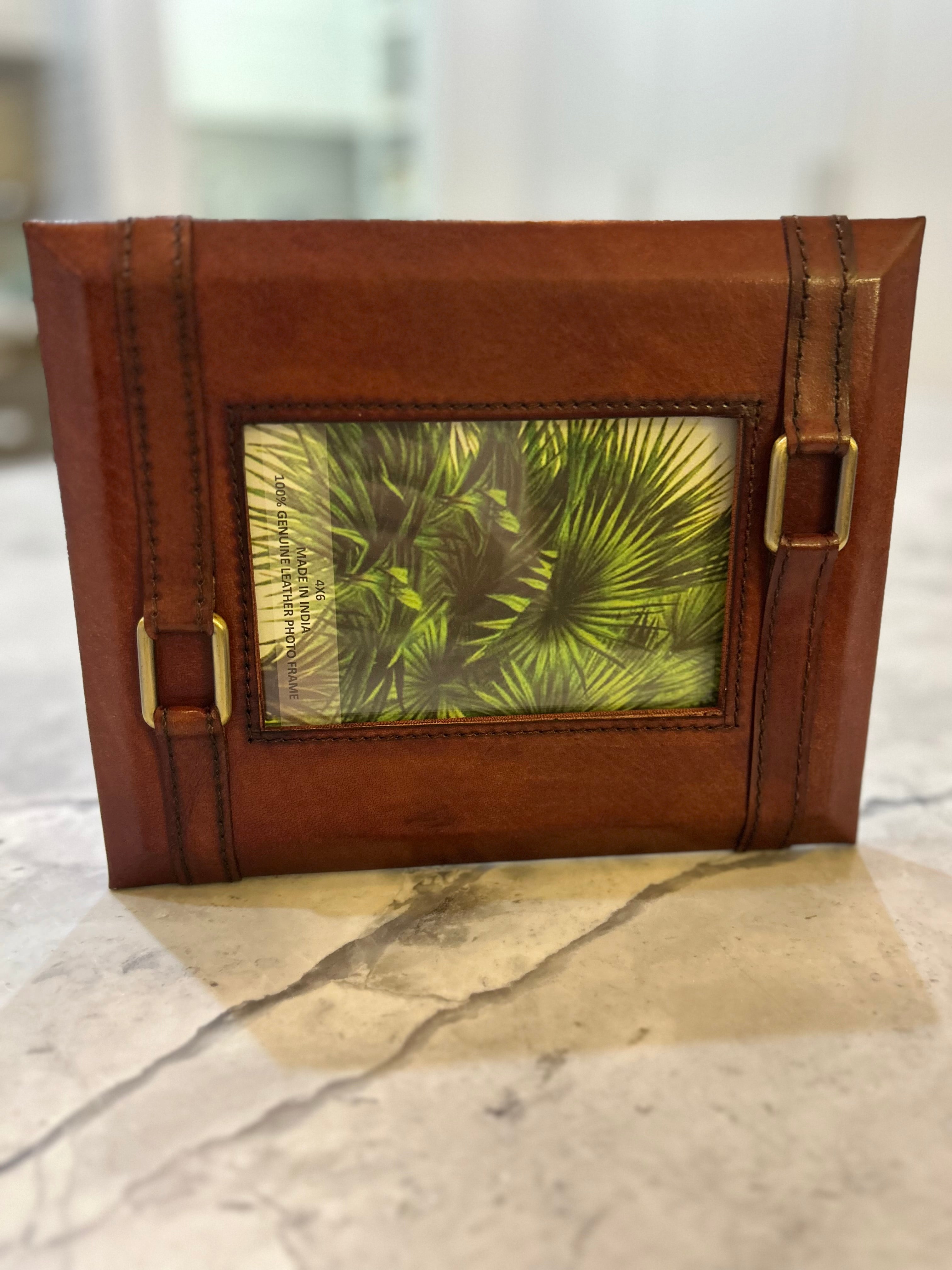 Windsor Leather Photo Frame 5 x 7"
