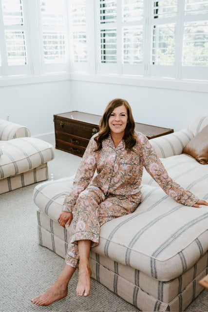 Susannah Block Print PJs