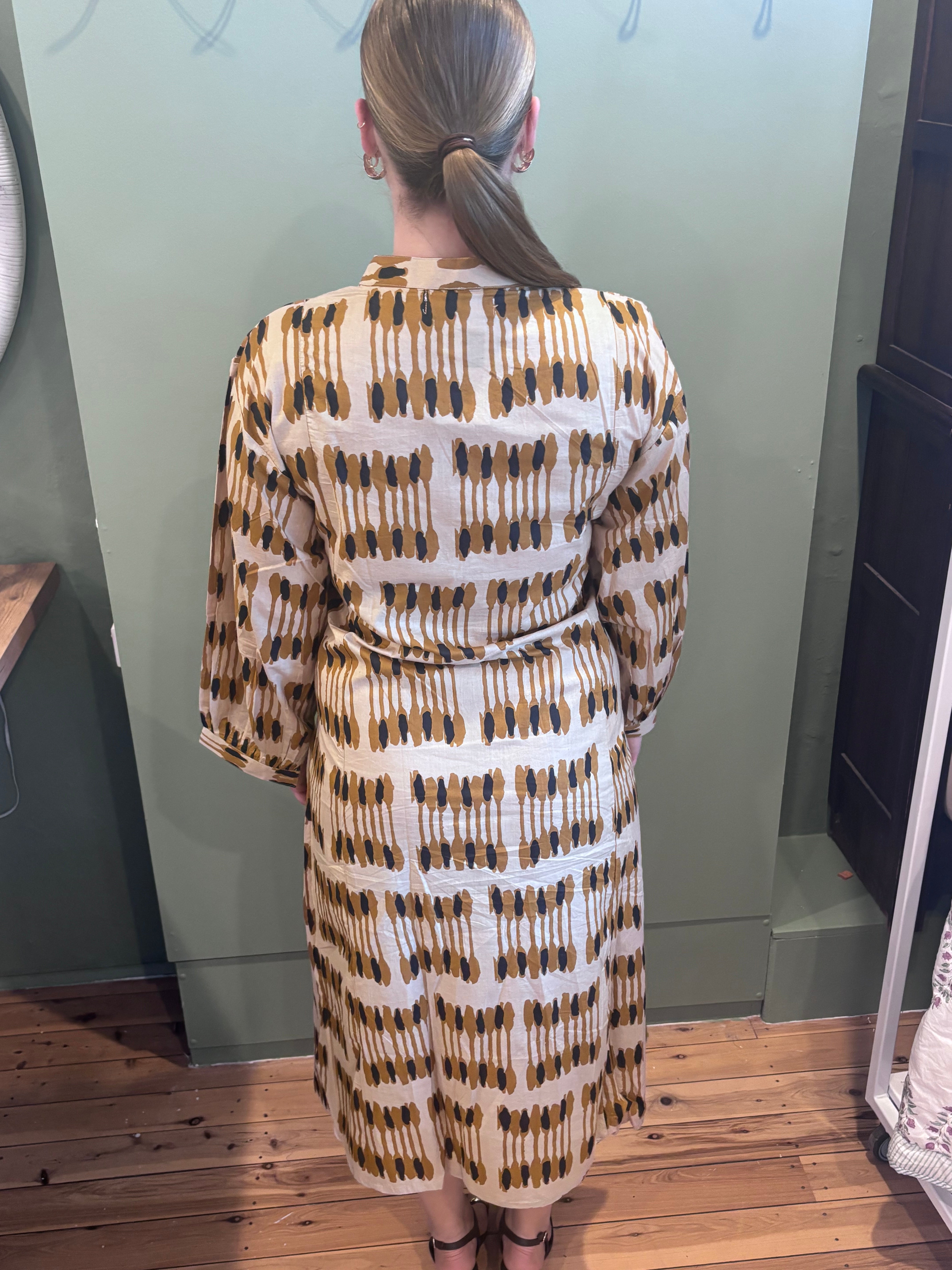 Dress Block Print Meg