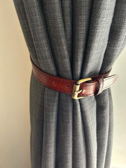 Polo Leather Curtain Tie Back 50cm