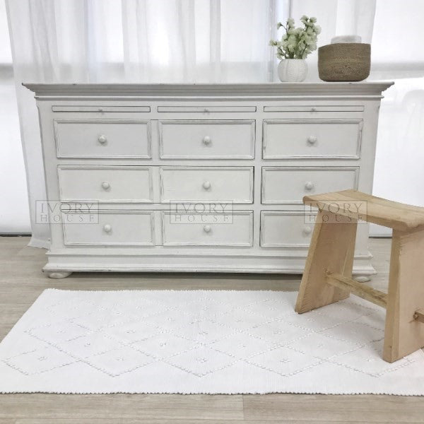 Portuguese Bathmat White 70X140cm