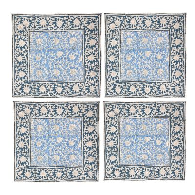 Napkin Block Print Pammie (Set/4)