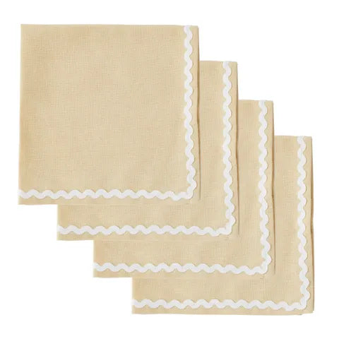 Napkins Cotton Butter/Ivory