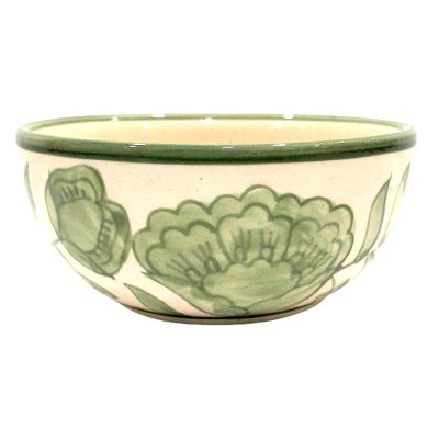 Ceramic Floral Bowl