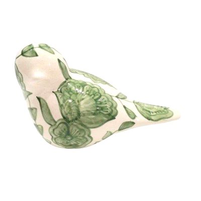 Ceramic Floral Bird