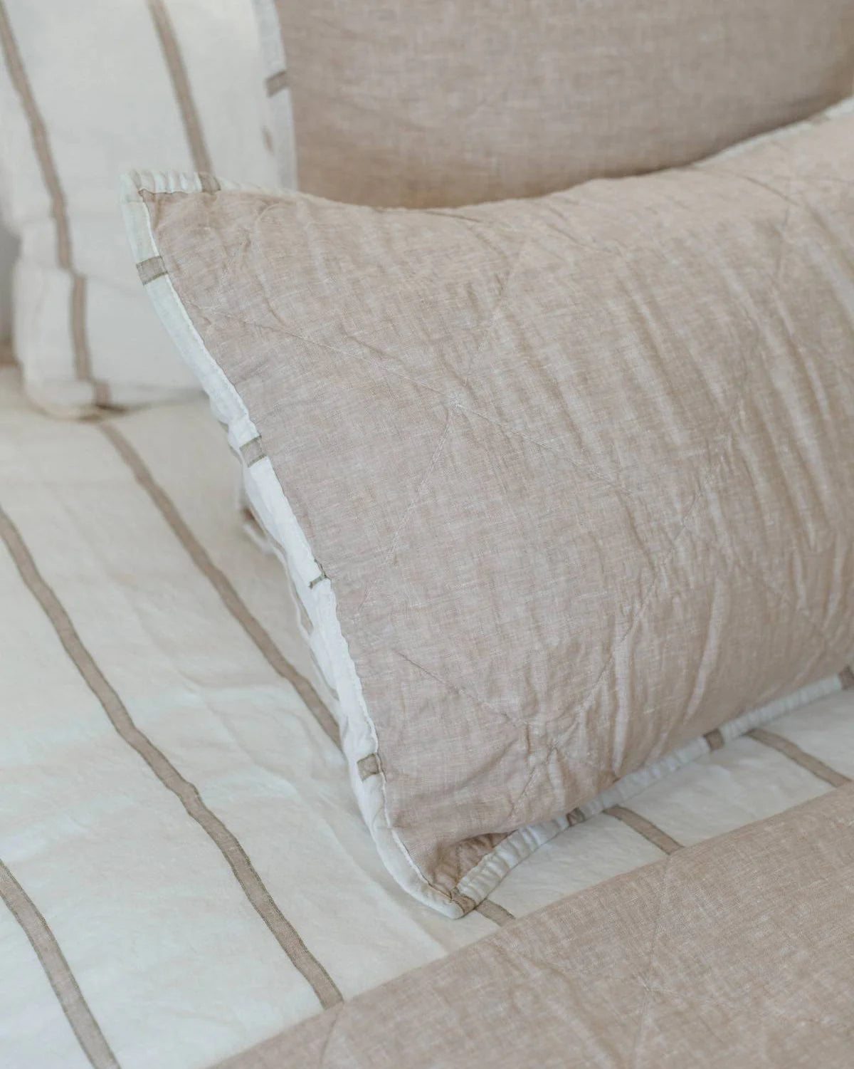 Salt Pillow Sham Sandstone