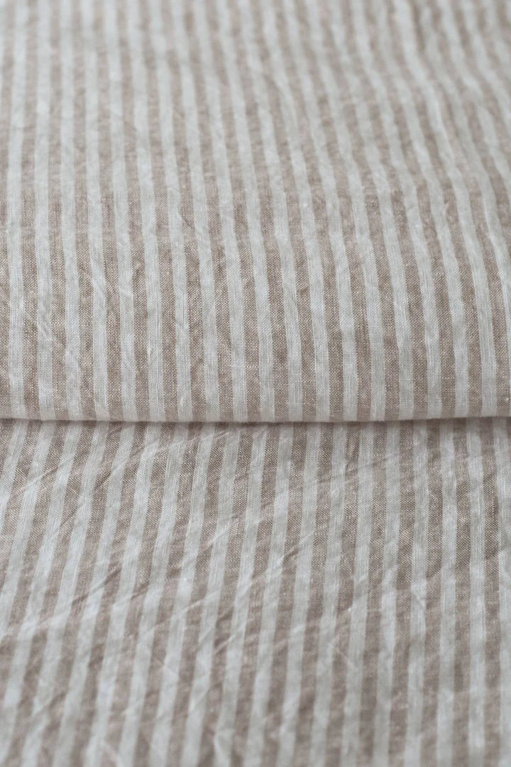 Close-up of textured fabric with a subtle pattern