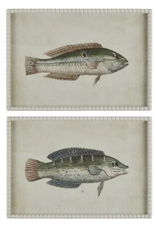 Pike Frame Glass Prints (Set/2)