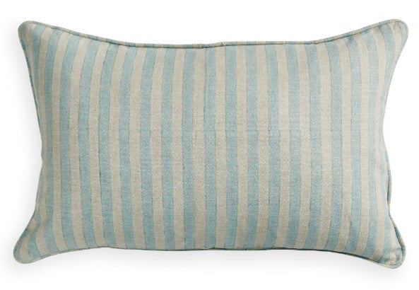 Bodrum Cenote Linen Cushion 35 x 55cm