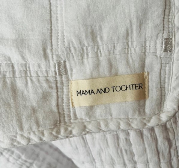 Quilt - Organic Stone Washed White