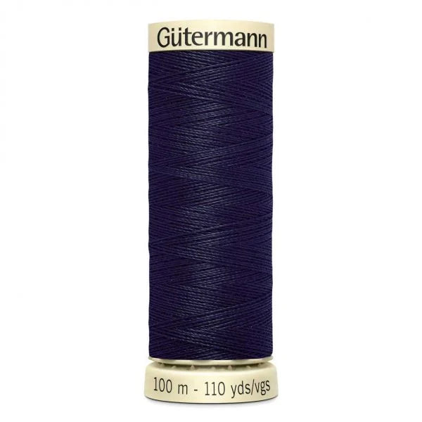 100m dark navy cotton