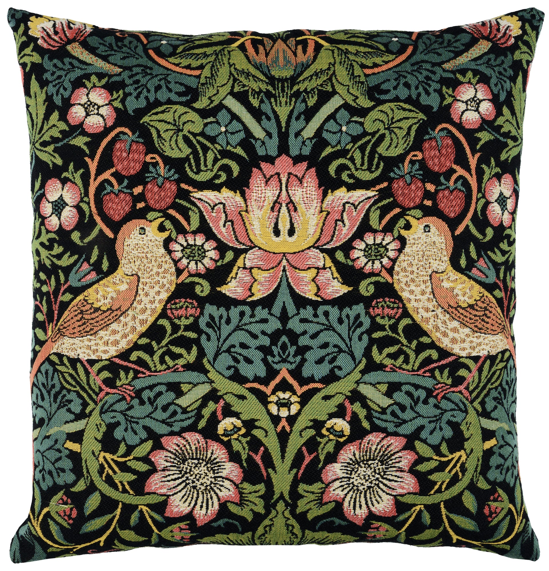 William Morris Strawberry Thief Cushion 50x50cm