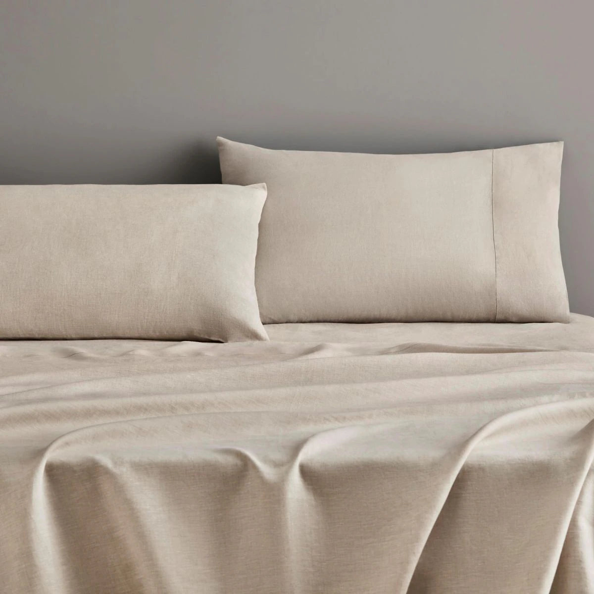 Sheridan Linen Flax Flat Sheet King