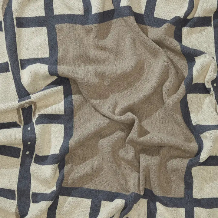 Throw Blanket Equestrian Lattice