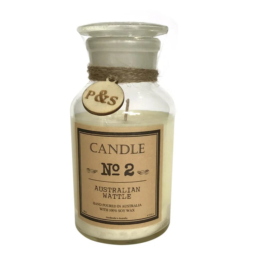 Candle-Australian Wattle 40Hr Clear